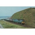 Class 52 Western D1047 Dawlish Warren Station i...