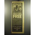 1975 Free Best of Free Album Ad - One of the be...