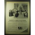 1960 Kodak Retina Reflex S Camera Ad - Passport to a world of fine pictures