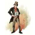 BILL SIKES 1889 JOSEPH CLAYTON CLARKE ‘KYD’ Oli...