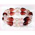 Outstanding Pale Magenta Pear Swarovski Crystal...