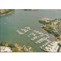 Falmouth, Cornwall - Yacht Marina from air - po...