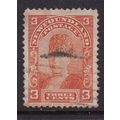 NEWFOUNDLAND 1897 3c ORANGE USED SG88 #1