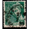 France 1942 Mercury 25c Used Stamp