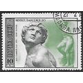 Mi 4331: 10 k. black-green/green 500th Annivers...