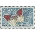 MADAGASCAR, BUTTERFLY, Colotis zoe, blue 1960, 30c