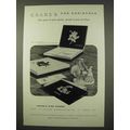 1954 Crane's Fine Papers Ad - For Christmas