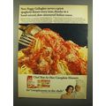1965 Chef Boy-Ar-Dee Complete Dinners Ad