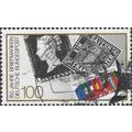 GERMANY, 150 years of stamps, black & white 199...