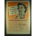 1939 General Motors Ad - Why! We can can have a new car after all!