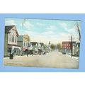 New York Corinth Main St Street Scene w/Paved R...