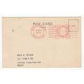 1926 Bournville Birmingham Pre-paid Meter Postm...