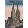 Koln Dom Germany RP HWK Glitter Vintage Postcar...