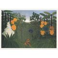 Henri Rousseau The Repast Of The Lion Painting ...
