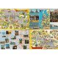 Zeeland 4x Dutch Map 1970s+ Postcard s