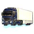 HGV Artic Truck Lorry Tractor Unit & Trailer Me...