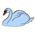 White Swan Wildlife Bird Family Anatidae 35mm M...