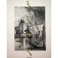 Walkendorff Tower, Bergen, Norway, Book Illustr...