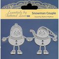 Tattered Lace. Snowman Couple Die. Die Cutting ...