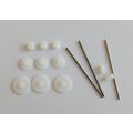 PACK OF 9 PINION MINATURE PLASTIC GEARS COGS 9,...