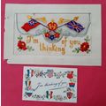 WW1 SILK EMBROIDERED POSTCARD PATRIOTIC UNION F...