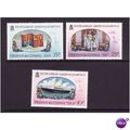TRISTAN DA CUNHA 1977 SILVER JUBILEE SET 3 VALS...