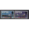 1967 GB EFTA SET F/U SG 715-716