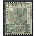 St Helena 1897 SG46 1/2d Green Mounted Mint...