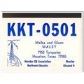 kkt-0501 glenn maley houston texas 1960s cb rad...