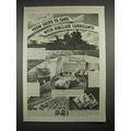 1935 Sinclair Oil Ad, U.S.S. Mississippi, Minneapolis