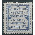 Sirmoor (IFS) 1892 SG4 1p DEEP Blue Fine Mounte...