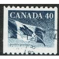 Canada 1989 Flags 40c Blue SG1361 FU