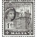 MALTA, Elizabeth II, Victory Church, Valletta, ...