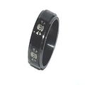316L Stainless Steel 8mm Skull & Cross Bones Sp...