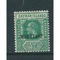 Cayman Islands stamps war stamp sg57 sg 57 hm