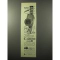 1960 Canon Zoom 8 Movie Camera Ad - Widest Range