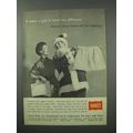 1960 Hanes Underwear Ad - Takes a Wife to Know