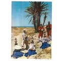 local people, TUNISIE,TUNISIA,.used vintage pos...