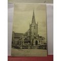 THE CHURCH, LACOCK. WILTSHIRE used antique post...