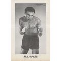 Ben Buker Spanish Boxing Champion Vintage WW2 M...