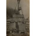 WW1 Ship With Giant Deck Ship Gun Military Old ...