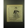 1960 Doop's and Montaldo's Dress by Beaumart Advertisement