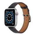 B Style Leather Strap Watchband For Apple Watch...