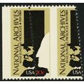 2081, MNH 20¢ Margin Copy - Misperf Shift Error...