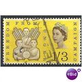 1963 SG635p 1/3d Freedom From Hunger Phosphor G...