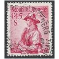 Mi 915 (ʘ): 1 s 45. bright carmine Definitive S...