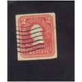 1893 USA ENVELOPE CUT OFF, WASHINGTON 2C U385