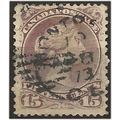 Canada 1868 SG61b 15c Dull Violet-Grey Fine Use...