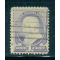 Used 212 1c Benjamin Franklin Barely Clears M01513