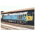 postcard English Electric Class 50 2,700 bhp Co...